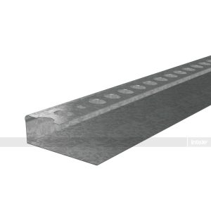 Metal Perforated Edge Stopping Bead 10mm 0.45bmt 3000mm